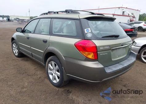 2007 Subaru Outback 2.5I/2.5I Basic/2.5I L.l. Bean Edition from USA, damaged, VIN 4S4BP61CX77346277